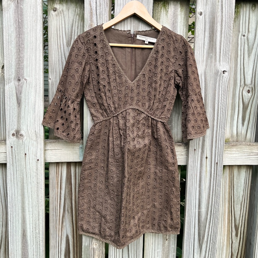 What Goes Around Comes Around Eyelet Dress